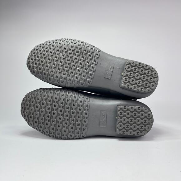 GH Bass & Co Harlequin Black & Gray Waterproof Winter Duck Boots Men's Size 10M - Picture 8 of 9